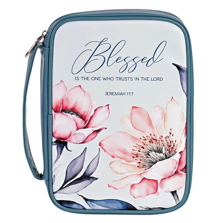 Bible Case Blessed Jeremiah 17:7 Teal by Dicksons, product view 5