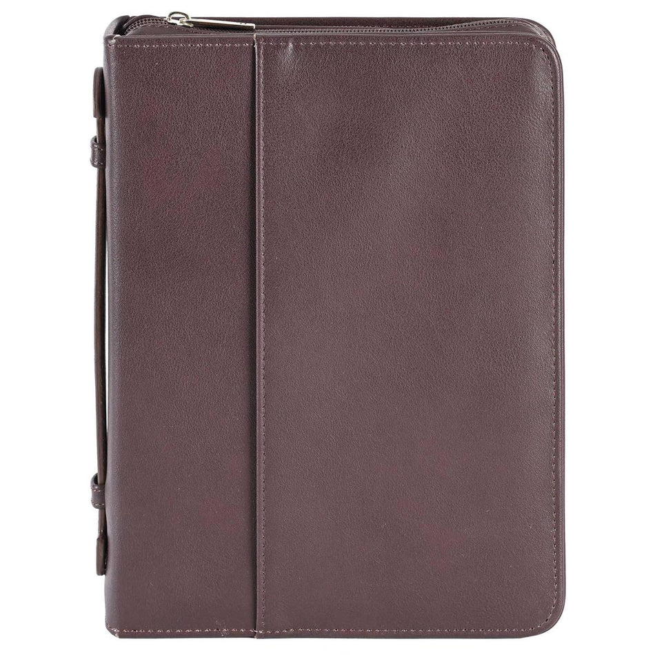 Bible Case Classic FauxLeather Brown XXL by Dicksons