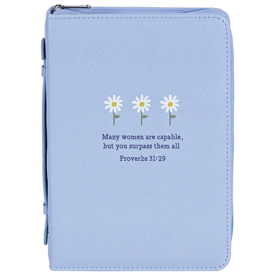 White Dove Designs Bible Cover-Many Women are Capable... (Proverbs 31:29) by Dicksons