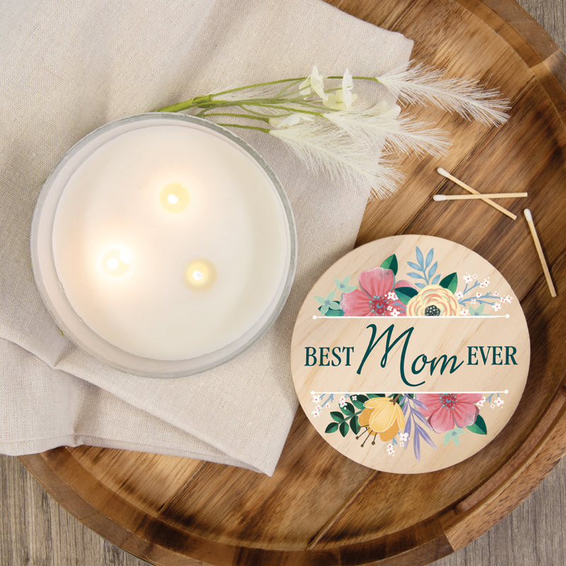 "Best Mom" 3-Wick Candle by Anchor Christian Distributors