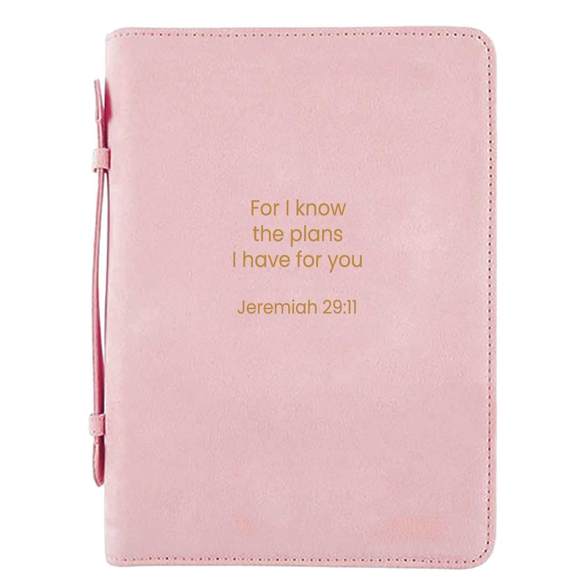 Bible Case His Plans Pink XLarge by Dicksons