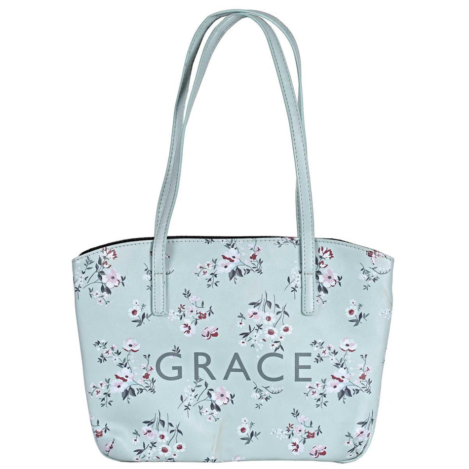 White Dove Designs Bible Cover-Wedge-Grace-Floral-Mint by Dicksons