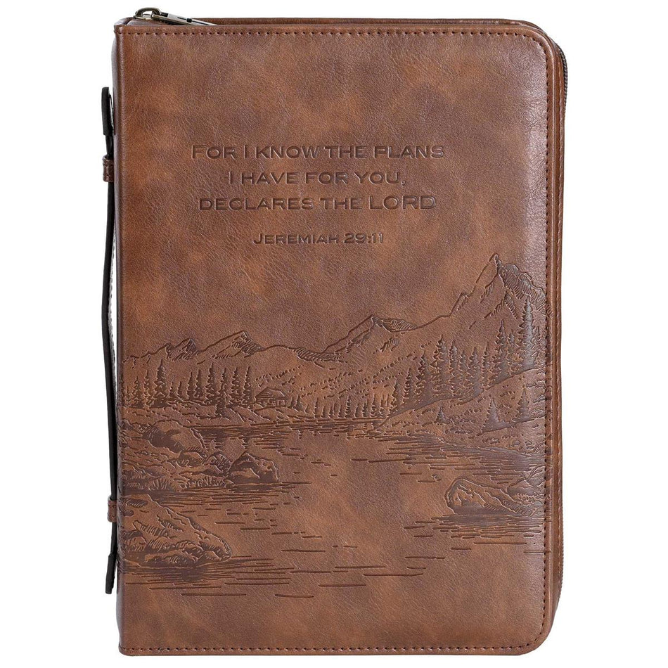 White Dove Designs Bible Cover-for I Know The Plans-Jeremiah 29:11 by Dicksons
