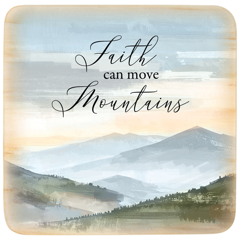 "Faith" Square Candle by Anchor Christian Distributors, product view 2