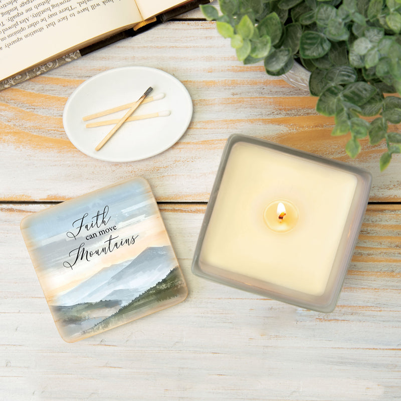"Faith" Square Candle by Anchor Christian Distributors