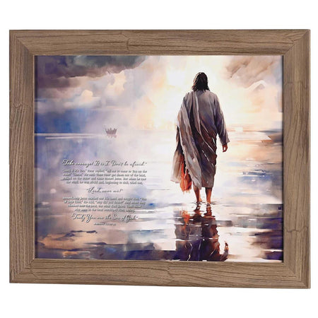 Framed Wall Art Jesus Walking On Water by Dicksons