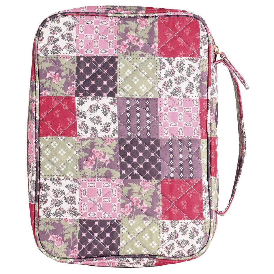 Bible Case Quilted Patchwork Brown XLrg by Dicksons, product view 2