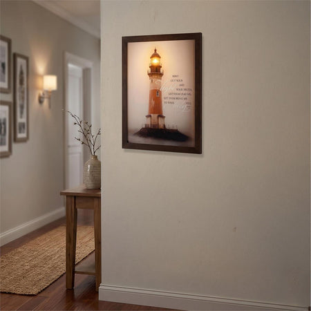 Framed Wall Art Lighthouse Send Light by Dicksons, product view 3