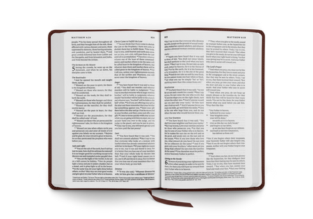 ESV Thinline Bible – Leather by Crossway, product view 2