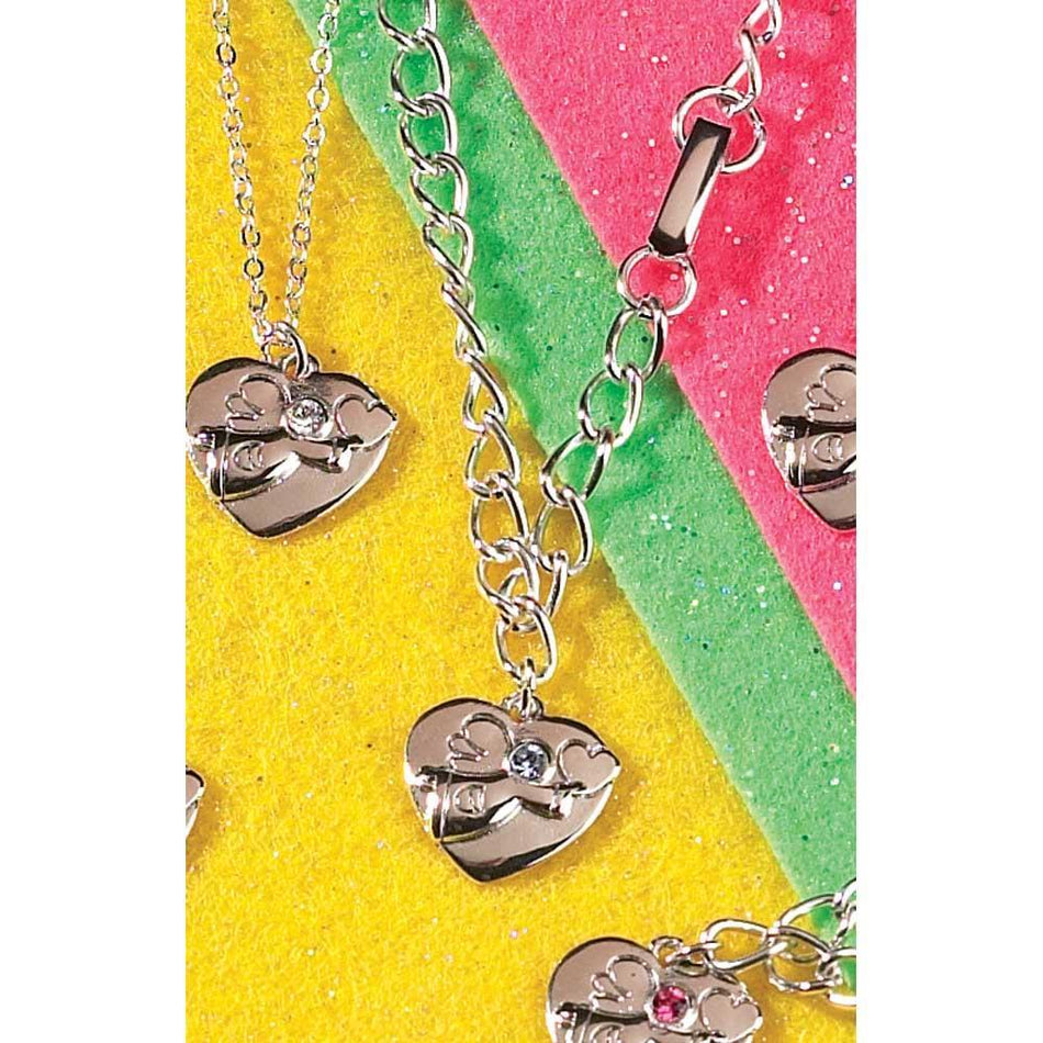 Bracelet Silver Plated Heart/angel Sapphire-gg by Dicksons