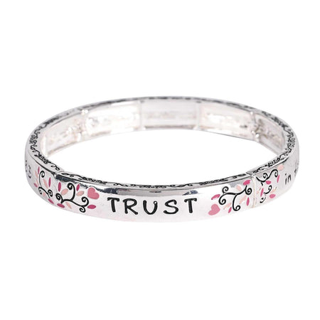 Stretch Bracelet Proverbs 3:5 Floral by Dicksons