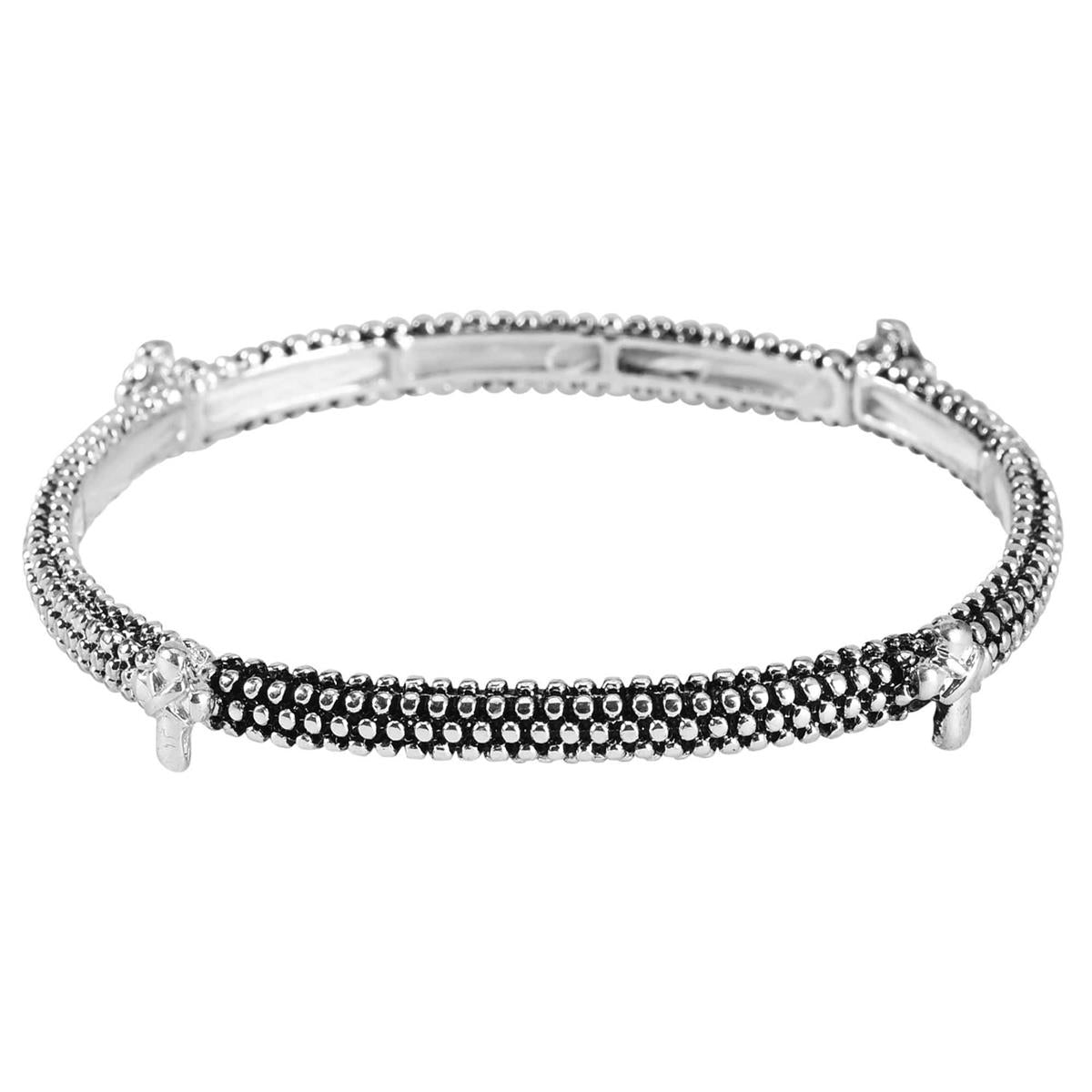 Stretch Bracelet Multi Crosses by Dicksons, product view 2