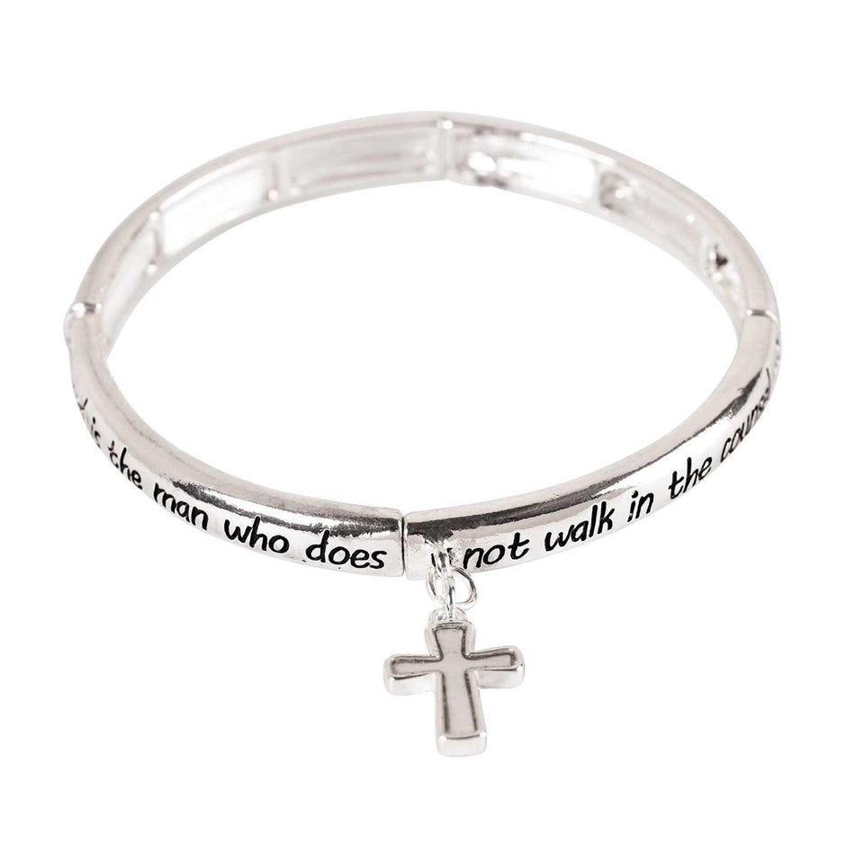 Bracelet Mother of Pearl Cross by Dicksons