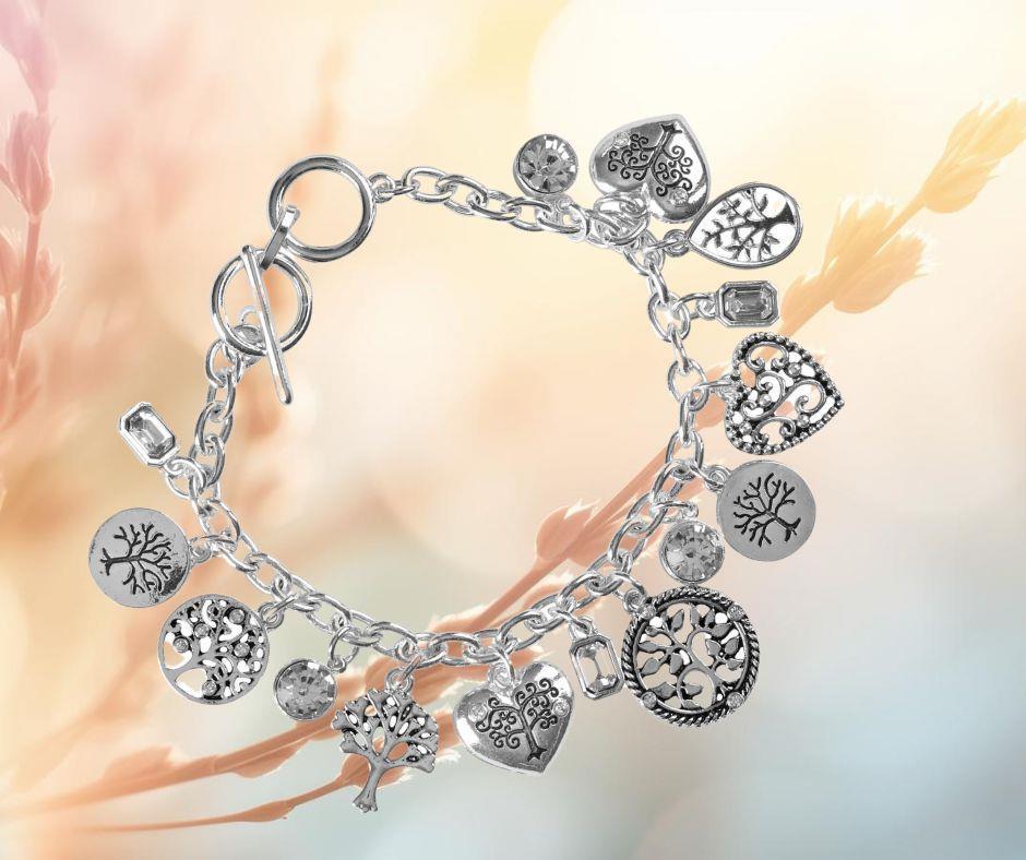 Bracelet Multi Tree Of Life Silver-Plate by Dicksons, product view 2