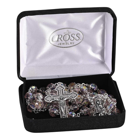 Rosary Pink Aurora Borealis Bead 21L by Dicksons, product view 2