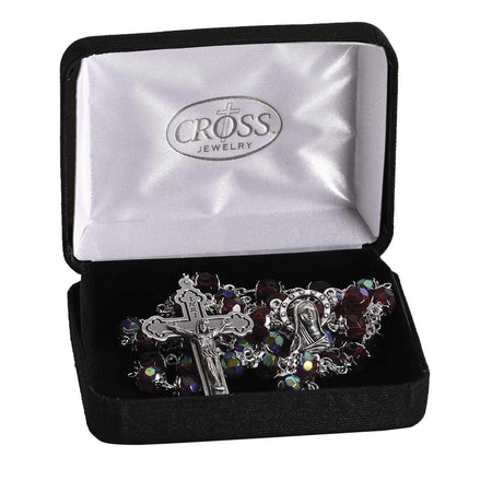 Rosary Red Aurora Borealis Bead 21L by Dicksons, product view 2