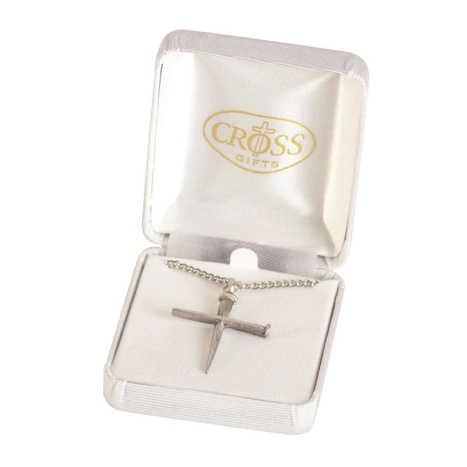 Necklace Pewter Nail Cross by Dicksons