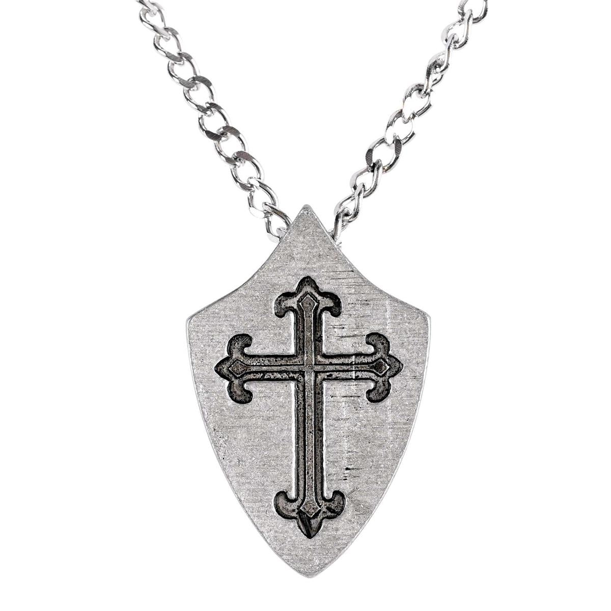 Full Armor Of God Men's Cross Necklace by Dicksons
