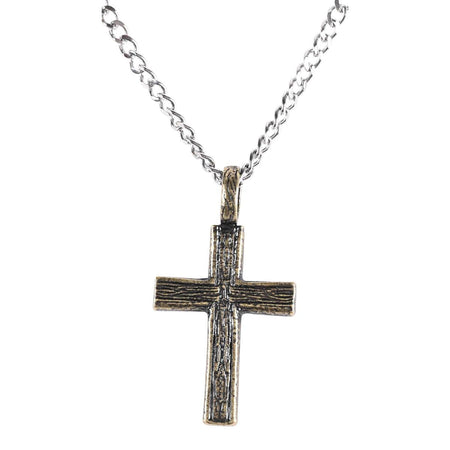 Necklace Pewter Grain Cross by Dicksons