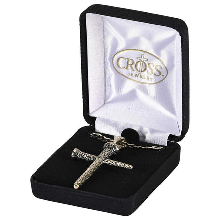 Necklace GoldPlated Large Nail Cross by Dicksons, product view 2