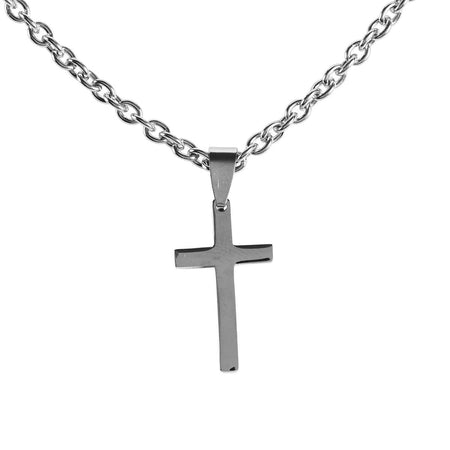 Jer 29:11-13 Bevel Cross -24"chain by Dicksons