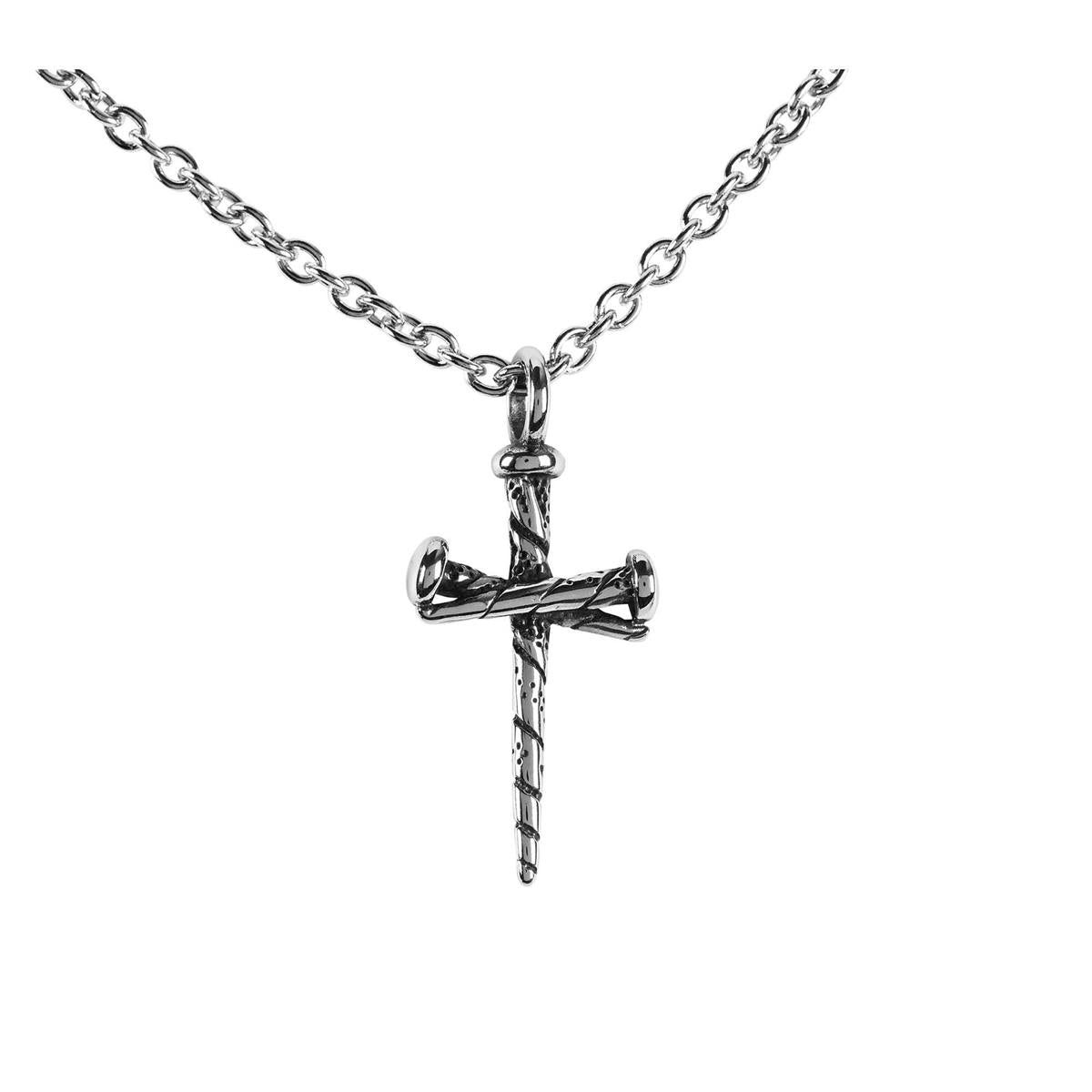 Necklace Antiqued 3 Nail Cross by Dicksons