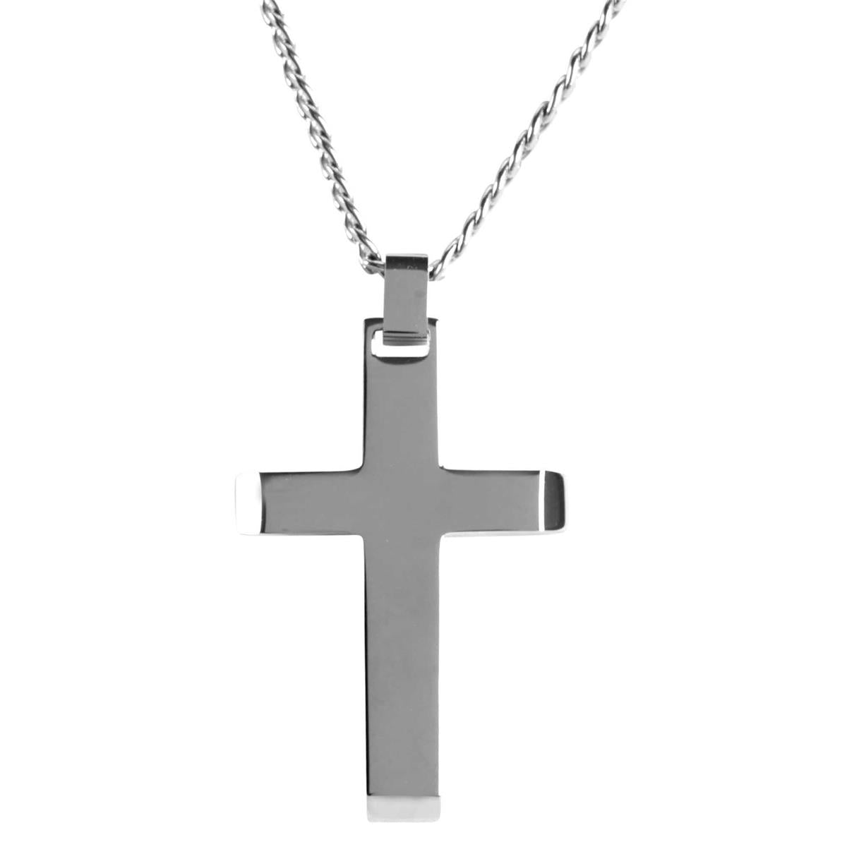 Necklace Nations Prayer Box Cross 24L by Dicksons, product view 2