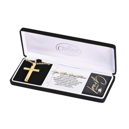 Necklace Grad Box Cross 24Long by Dicksons