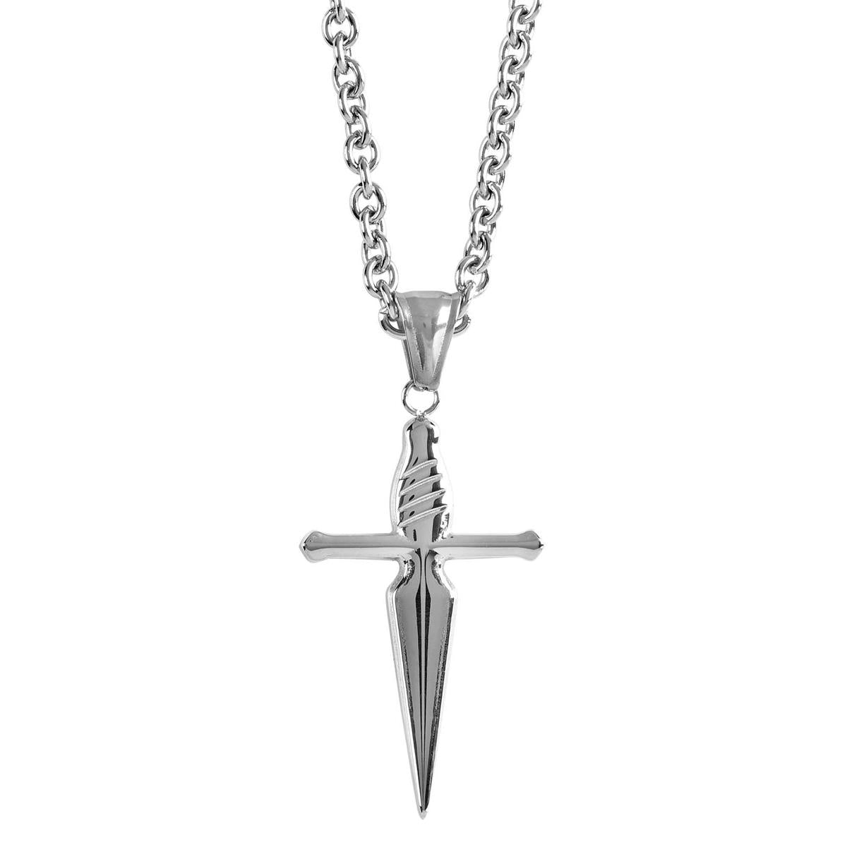 Necklace Full Armor Sword Cross 24L by Dicksons, product view 2