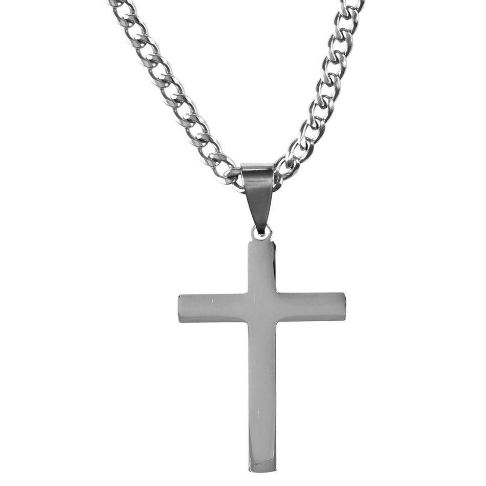 Necklace One Nation Under God Mens Cross by Dicksons, product view 2