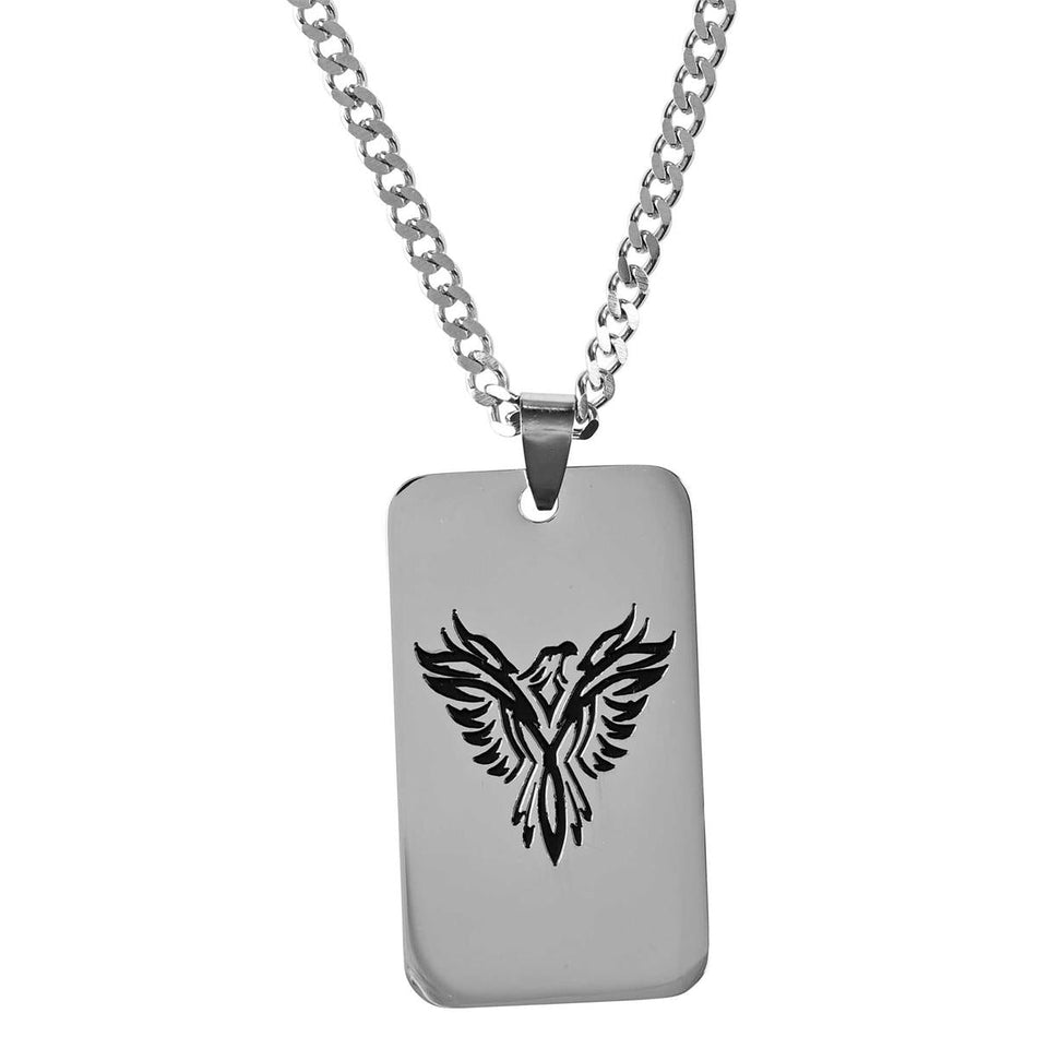 Necklace Blessed Nation Eagle Men Dogtag by Dicksons, product view 2