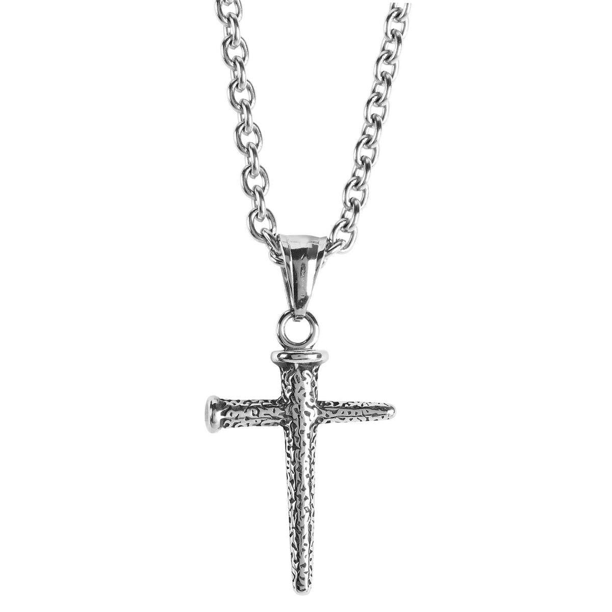 Necklace Gods Guy Nail Cross by Dicksons, product view 2