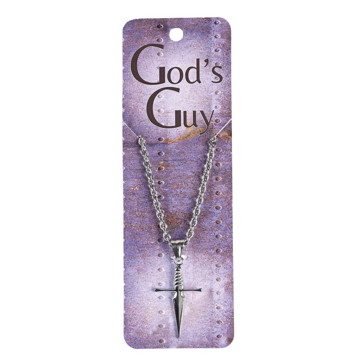Necklace Gods Guy Sword Cross by Dicksons