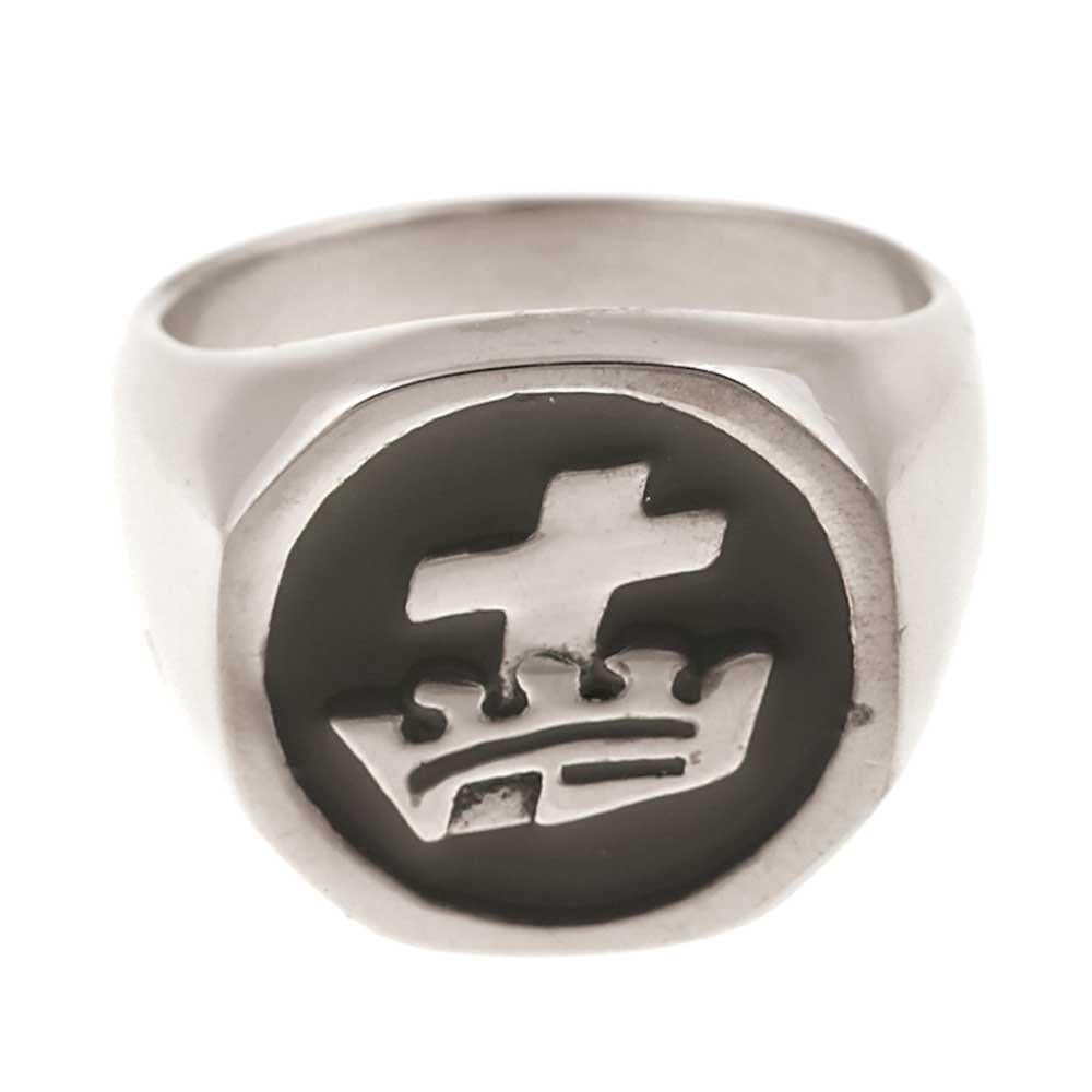 Ring Stainless Steel Rev 3:11 by Dicksons
