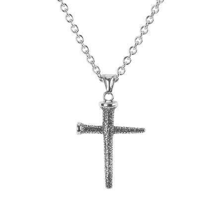 Nail Cross Stainless Steel 24" Chain by Dicksons