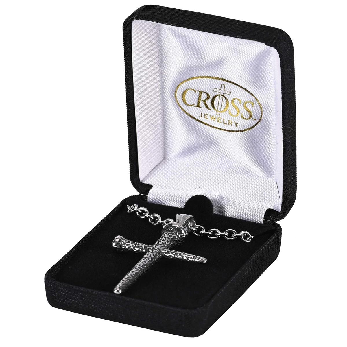 Nail Cross Stainless Steel 24" Chain by Dicksons, product view 2