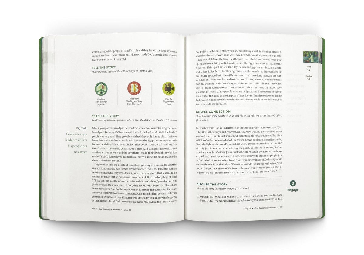The Biggest Story Curriculum, Volume 1: Pentateuch by Crossway, product view 3