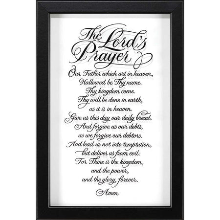 Framed Wall Art Lords Prayer 9x14 by Dicksons