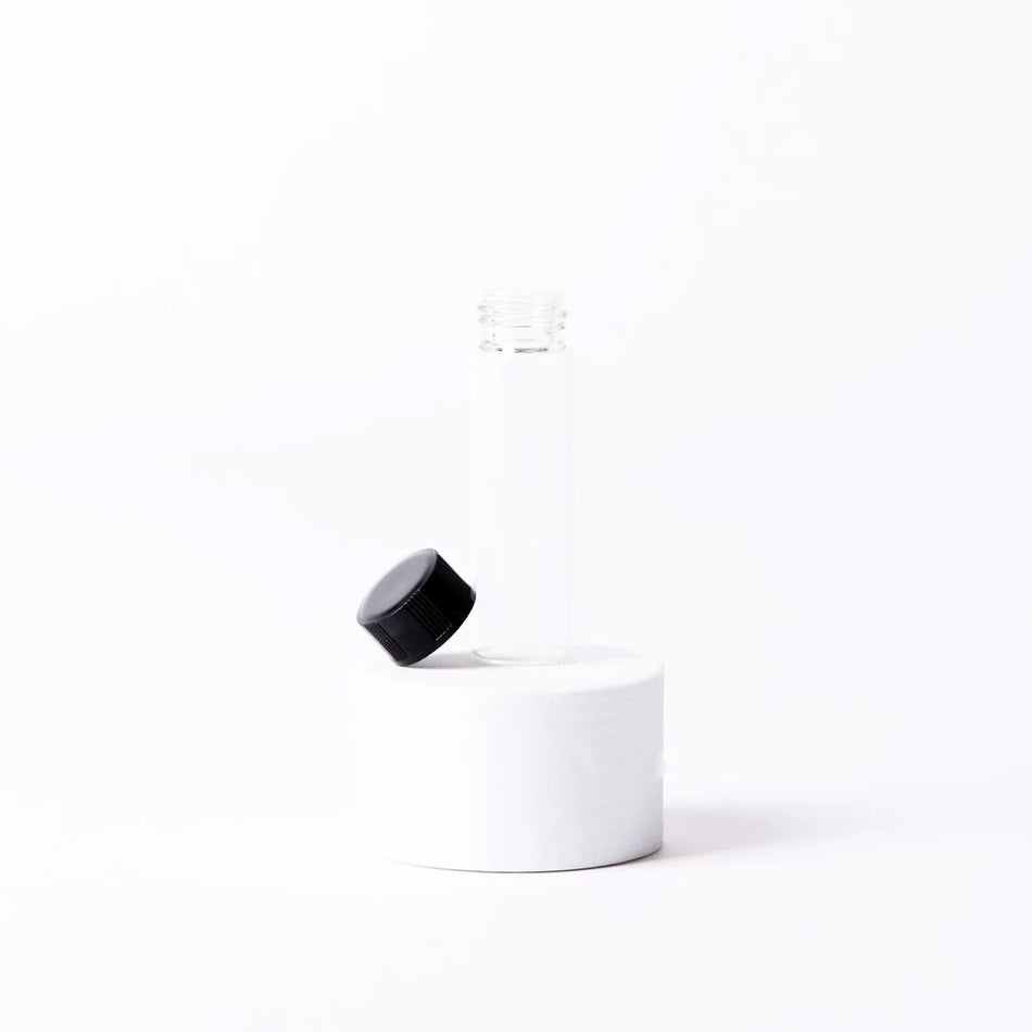 Bottles 1/4 Oz. W/Lids - Insert To Be Glued Into Lid