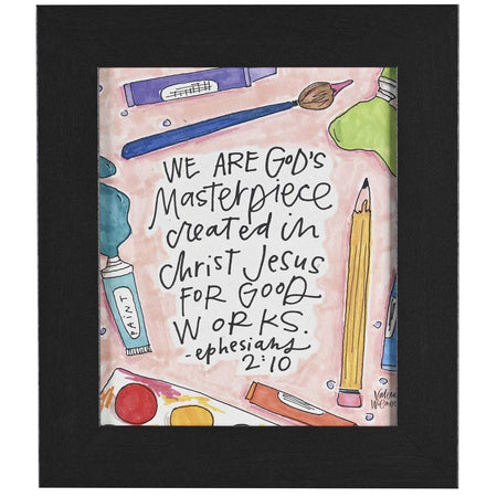 Masterpiece Created For Good Works Encouraging Black Woodgrain 10 x 12 Wood by Dicksons, product view 2