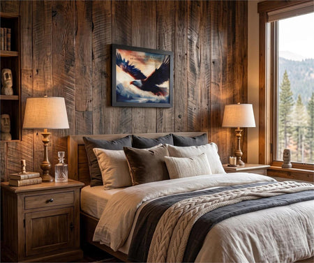 Framed Wall Art Eagle Those Who Hope by Dicksons, product view 9