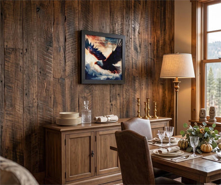 Framed Wall Art Eagle Those Who Hope by Dicksons, product view 8