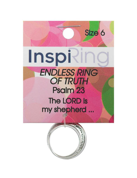 Ring Silver Plated Double Mobius Ps 23 by Dicksons, product view 2