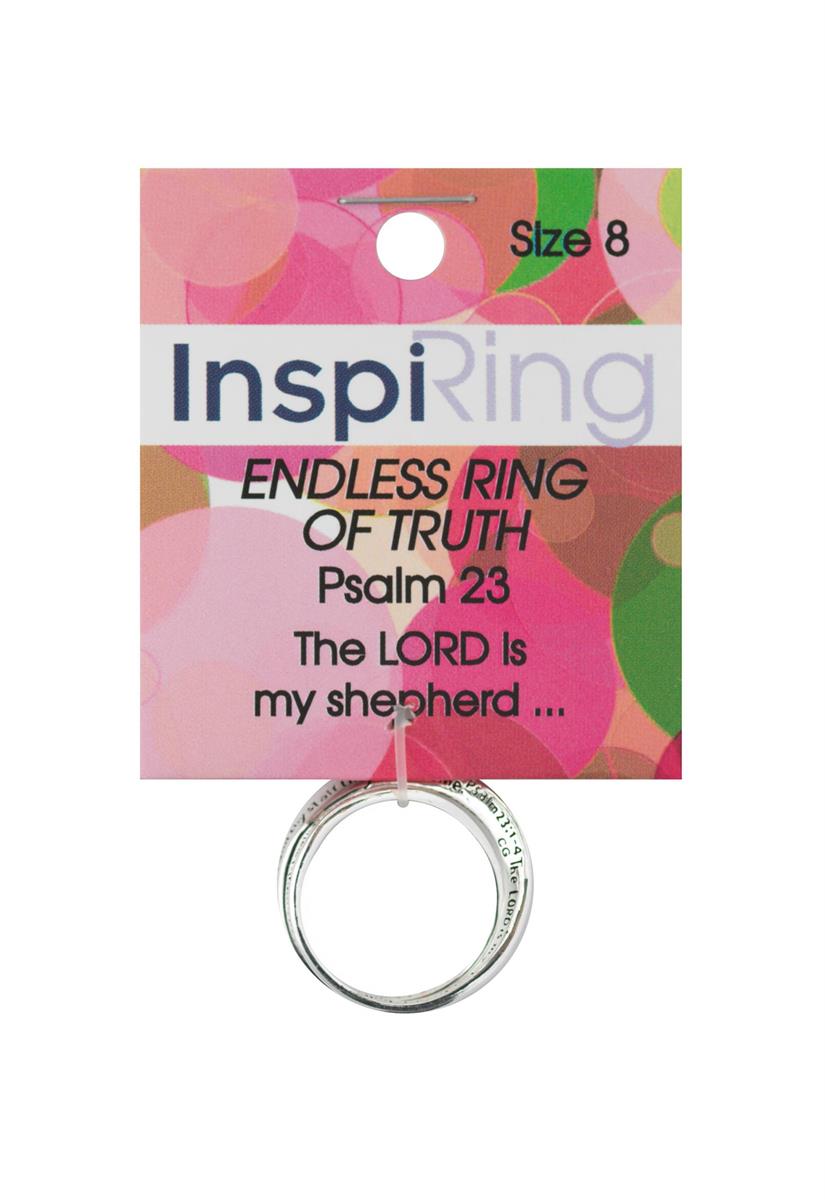Ring Silver Plated Double Mobius Ps 23 by Dicksons, product view 7