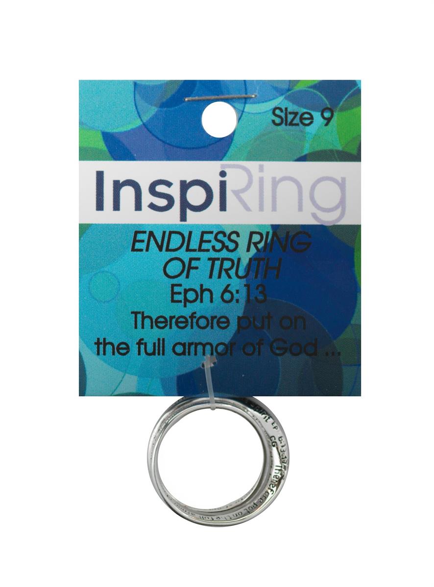 Ring Silver Plated Double Mobius Ep6:13 by Dicksons, product view 7