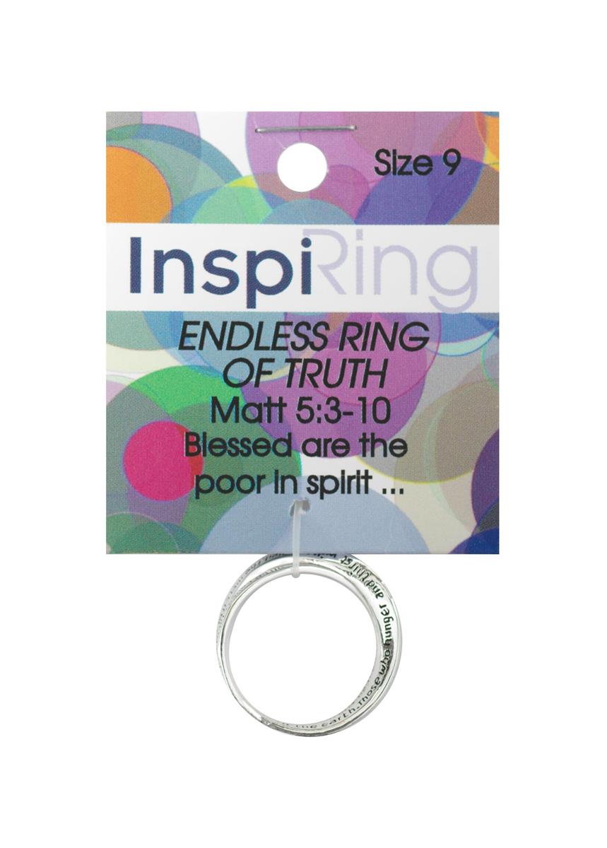 Ring Silver Plated Double Mobius Matt5:3 by Dicksons, product view 9