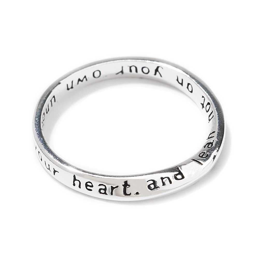 Ring Pr 3:5 Mobius Silver Plated by Dicksons, product view 4