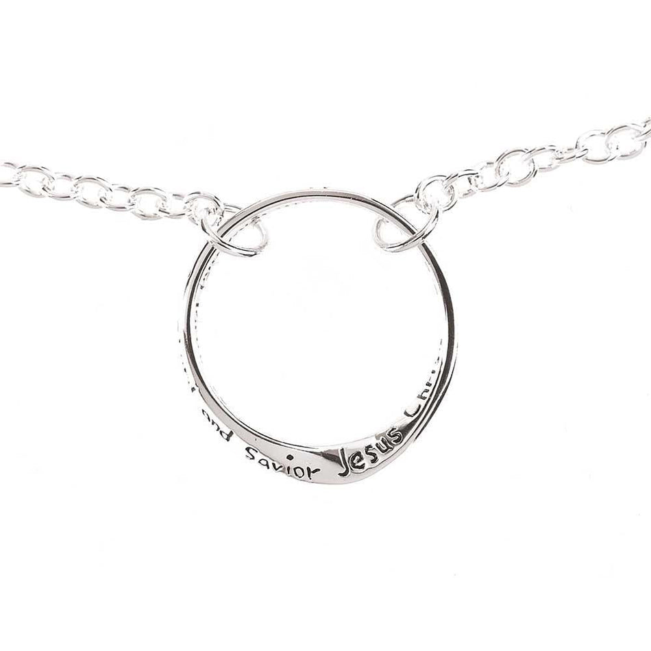 Bracelet Silver Plated Inspiring Gal5:22 by Dicksons