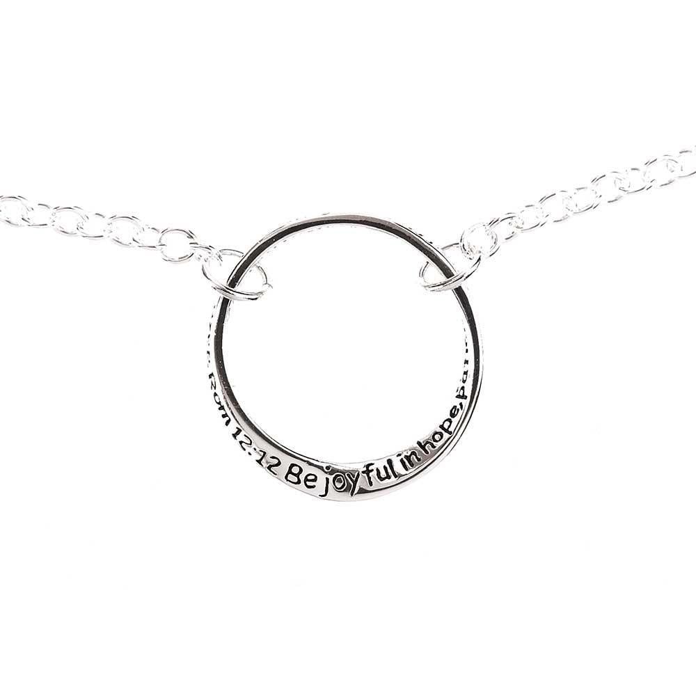 Bracelet Silver Plated Inspiring John14:6 by Dicksons