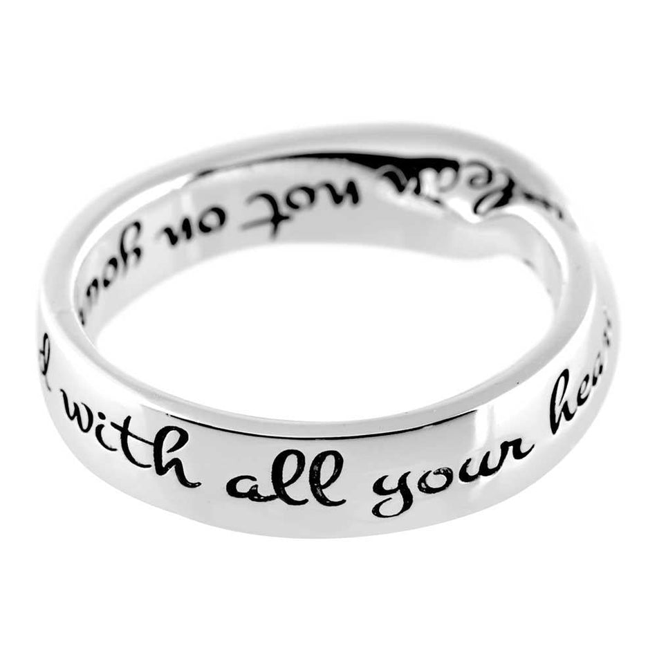 Ring Prov 3:5 Wide Mob Silver Plated by Dicksons